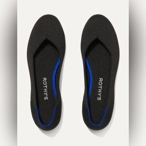 Rothy's The Flats Round Toe Black - 7.5